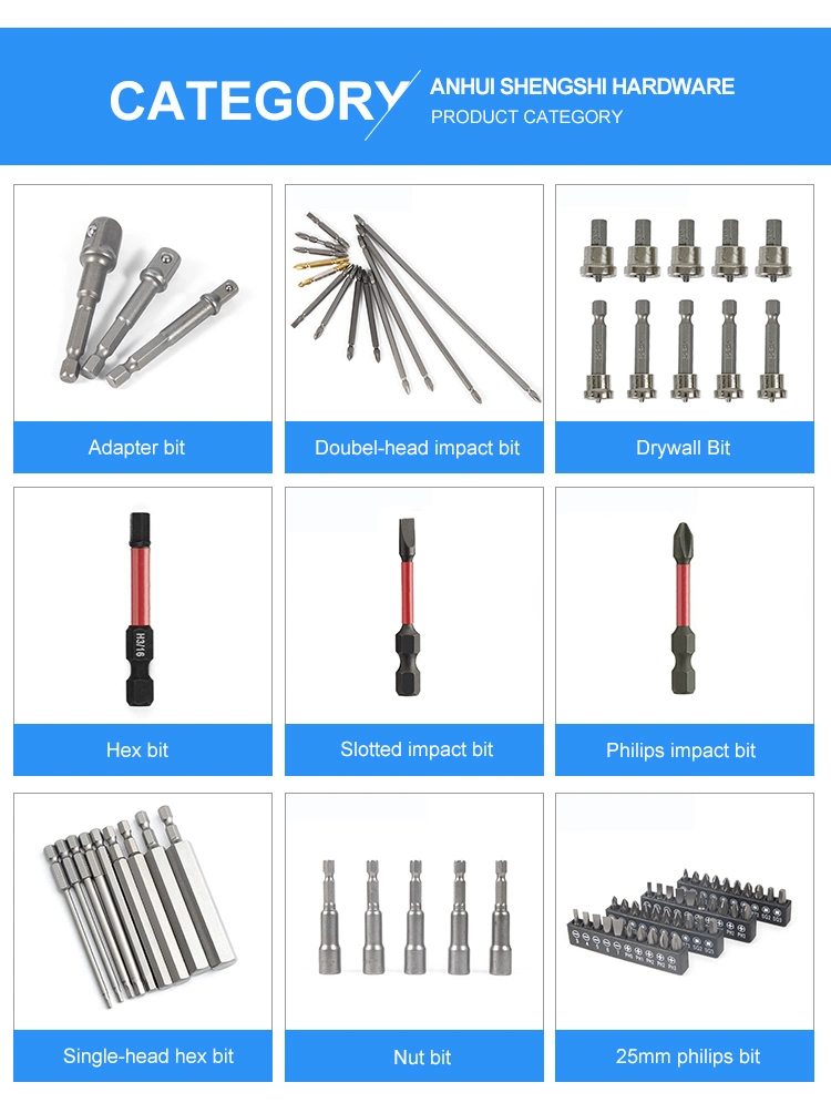 New Product Custom Electric Torsion Phillips Bit Magnetic Bits Tools